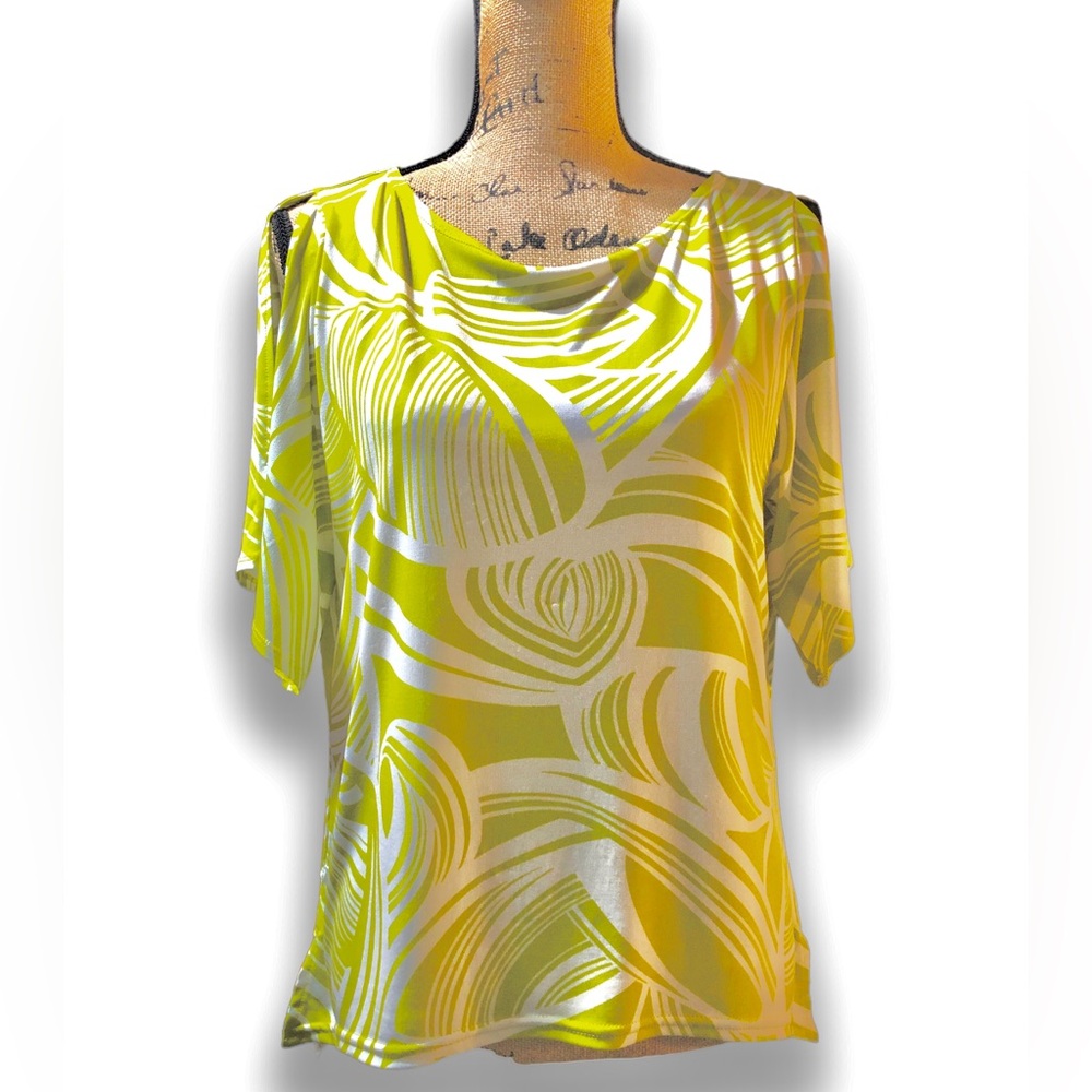 Chicos Travelers Ladies Cold Shoulder Top